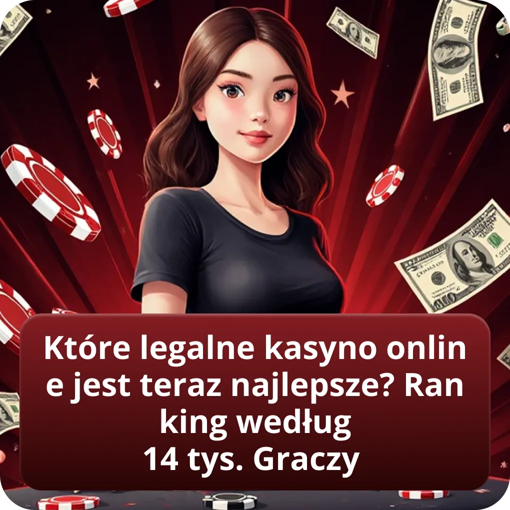 Które legalne kasyno online jest teraz najlepsze? Ranking według 14 tys. Graczy