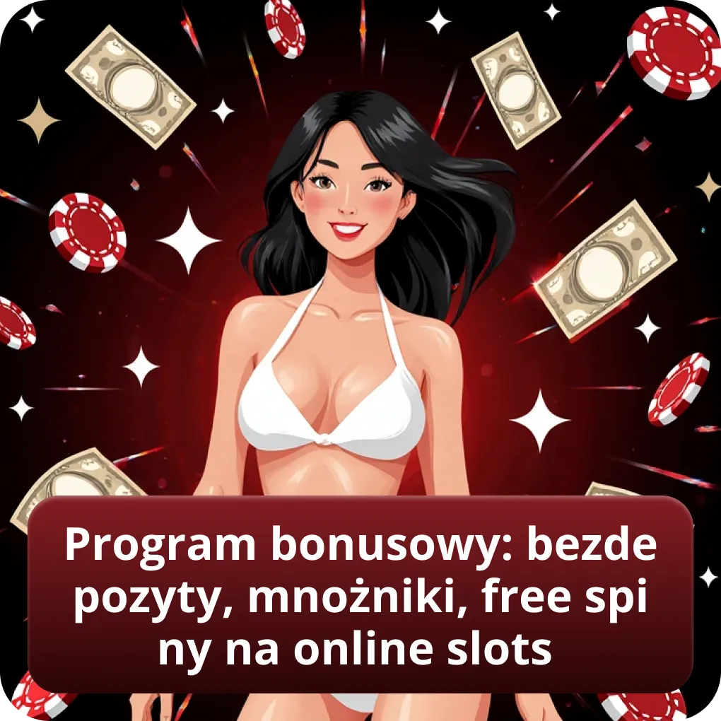 Program bonusowy: bezdepozyty, mnożniki, free spiny na online slots