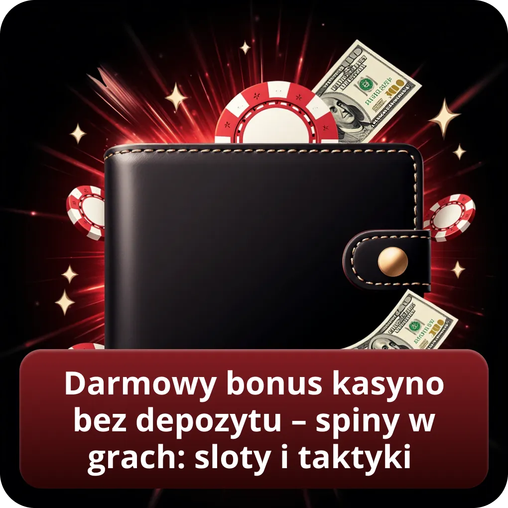Darmowy bonus kasyno bez depozytu – spiny w grach: sloty i taktyki